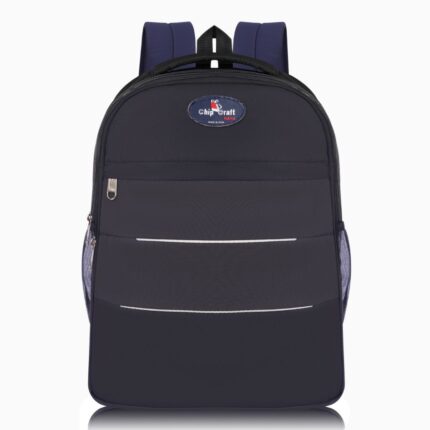 Voyager Navy Blue School/College Backpack - 35 litres